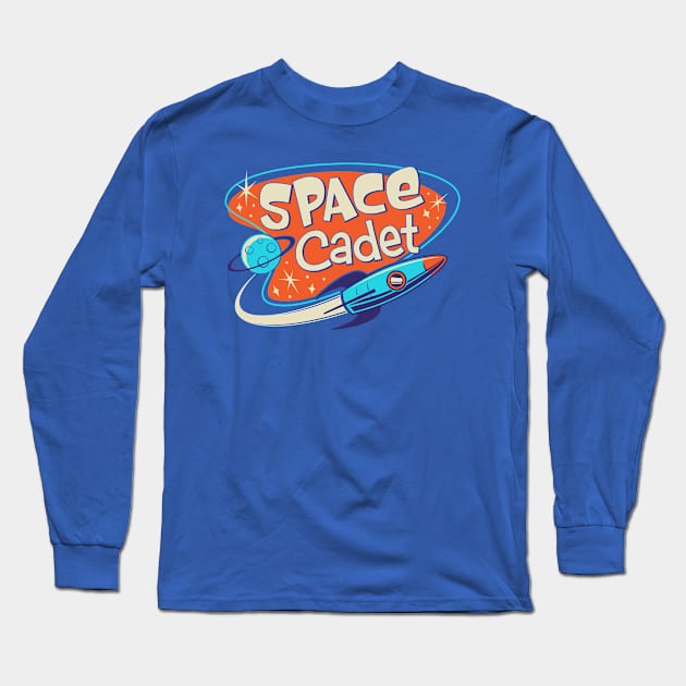 Space Cadet Long Sleeve T-Shirt by Raygun Vectors